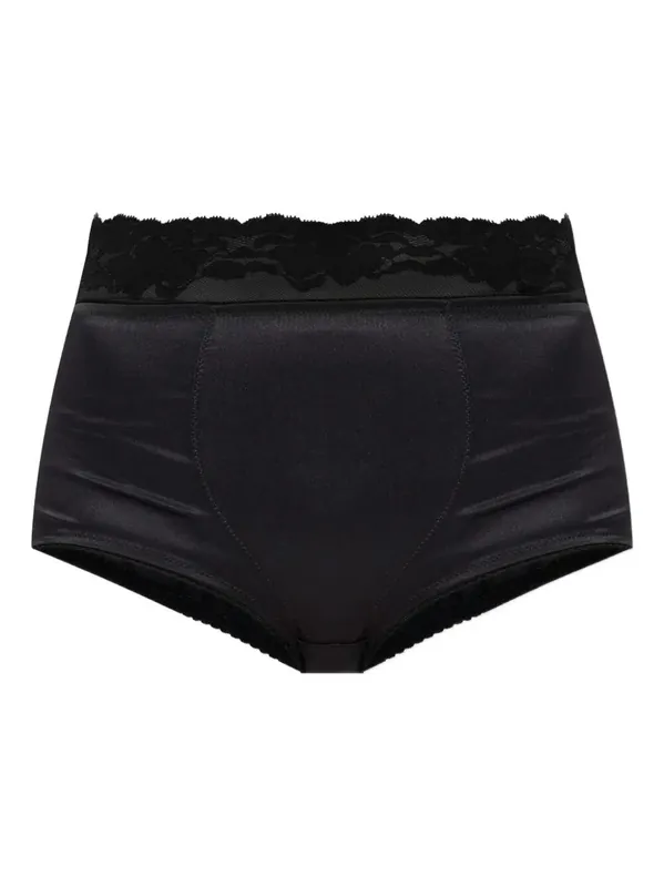 Tulle And Satin Briefs - Dolce & Gabbana