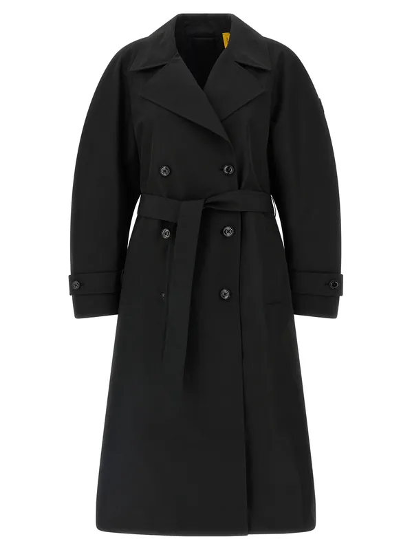 Zake Coats And Trench Coats Black - Moncler