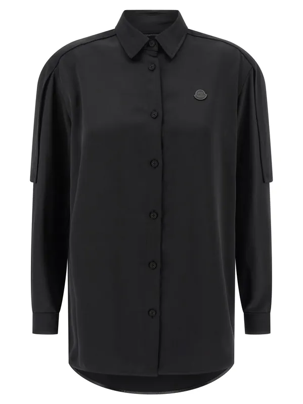 Moncler X Edward Enninful Shirt Shirt And Blouse Black