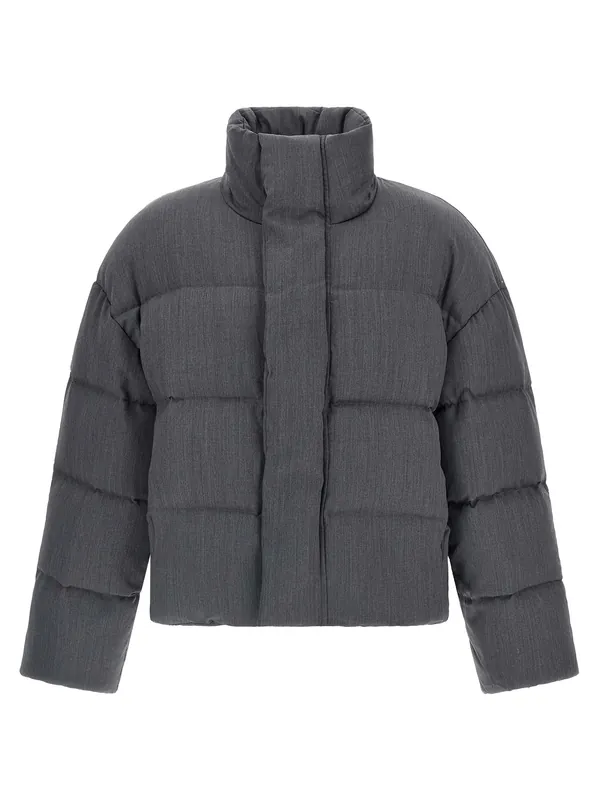 Mml Puffer Puffer Jackets Gray - Entire Studios