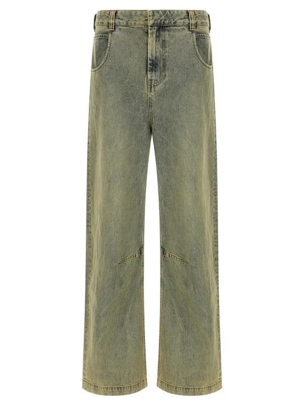 Gem Surface Wave Jeans Yellow - Entire Studios