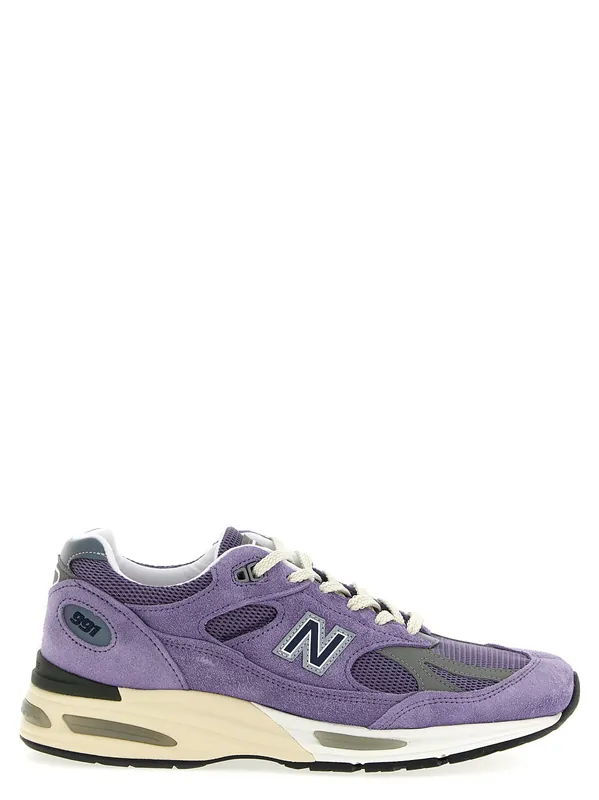 Made In Uk 991v2 Sneakers Purple - New Balance