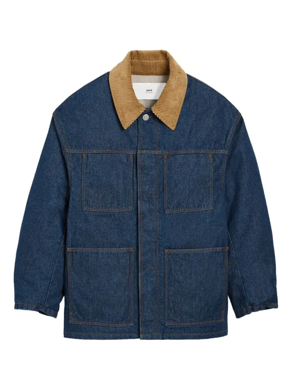 Worker Denim Jacket - Ami Paris