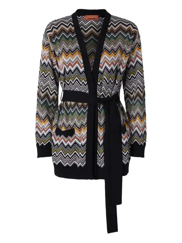 Wool Blend Cardigan - Missoni