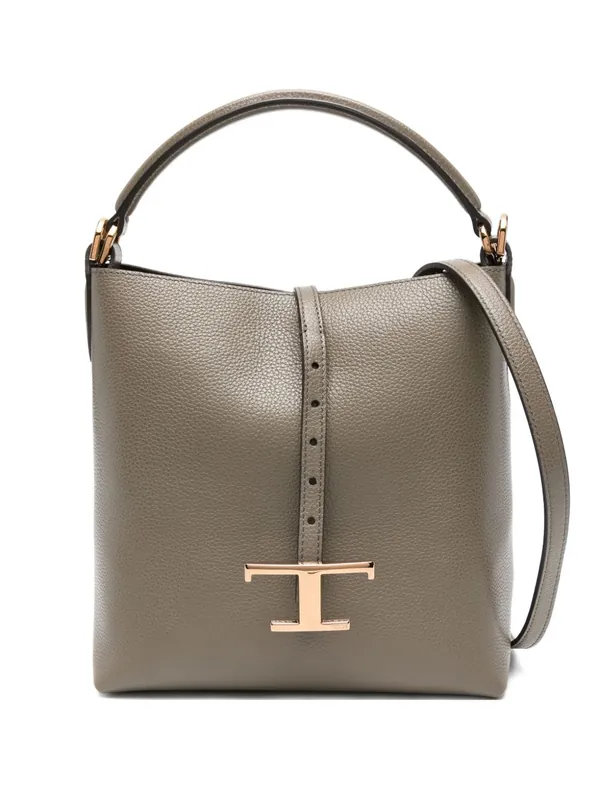 Mini Leather Bucket Bag - Tod's