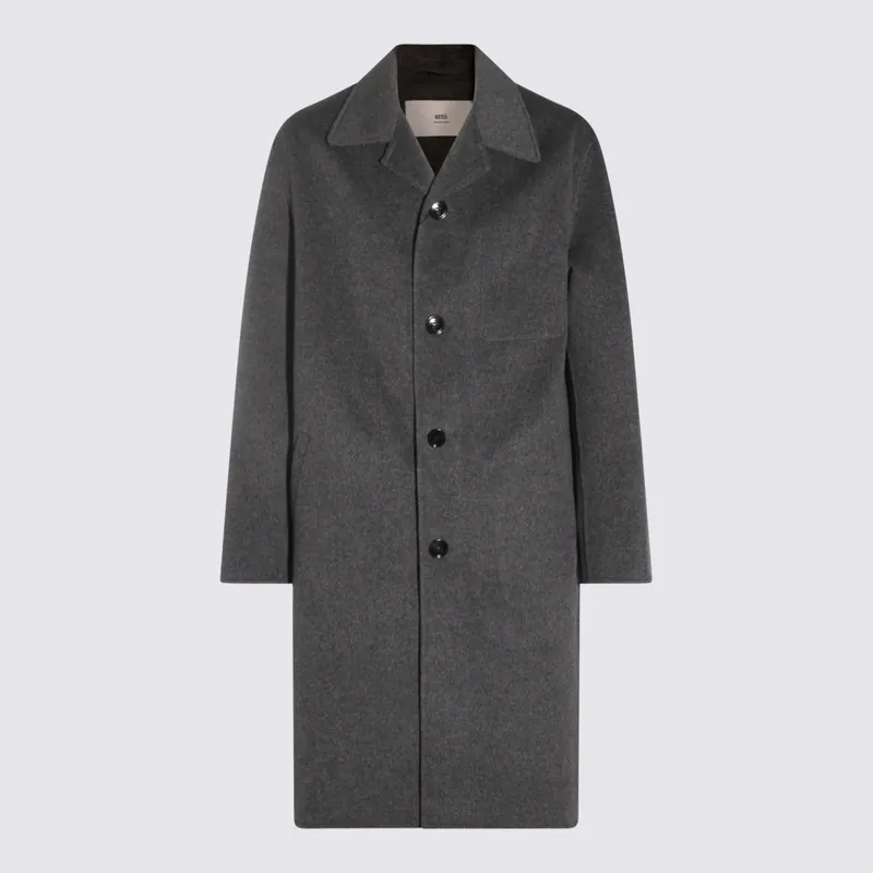 Coats Grey - Ami Paris
