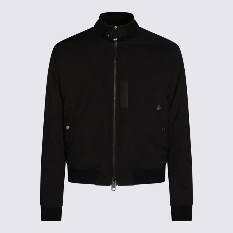 Coats Black - Dolce & Gabbana