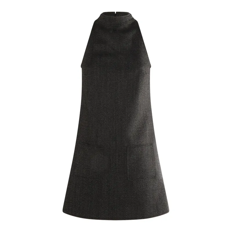 Dresses Black/Heritage White - Courrèges