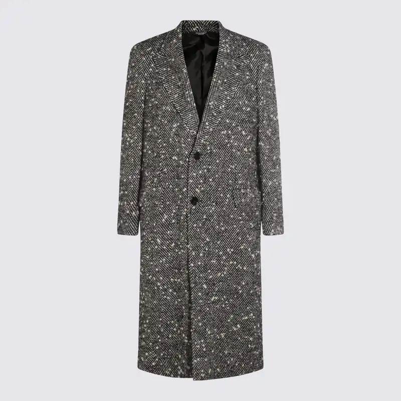 Coats Grey - Dolce & Gabbana