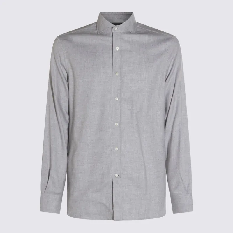 Shirts Light Grey - Brunello Cucinelli