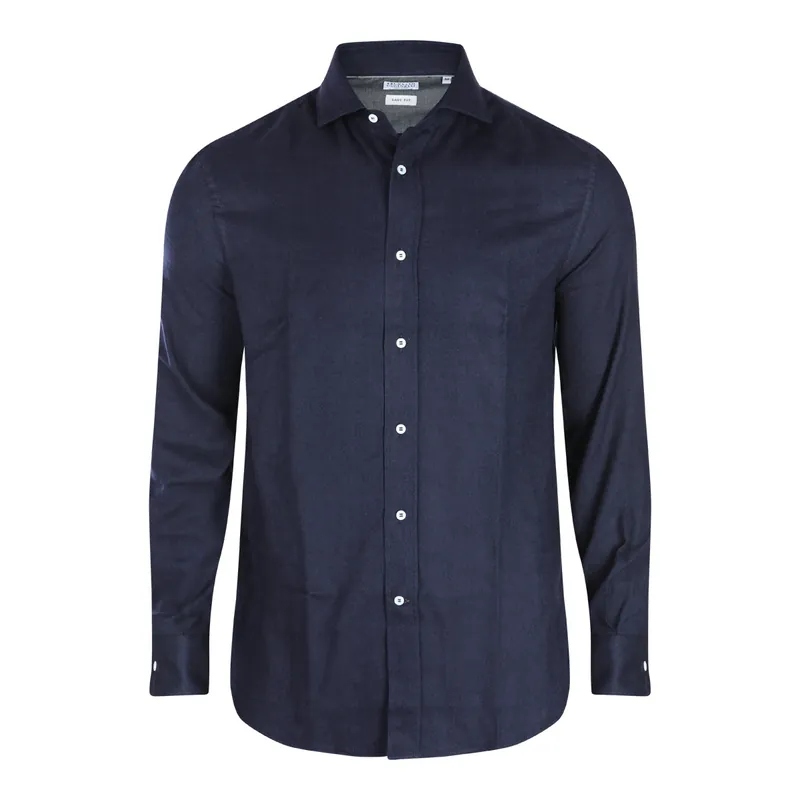 Shirts Navy - Brunello Cucinelli