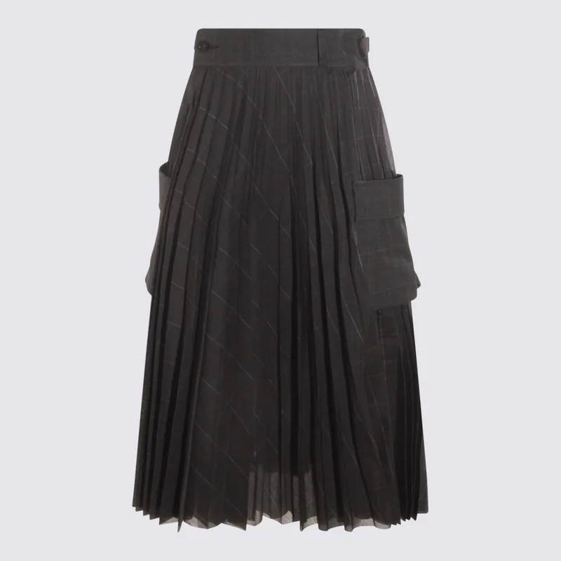 Skirts Gray - Sacai
