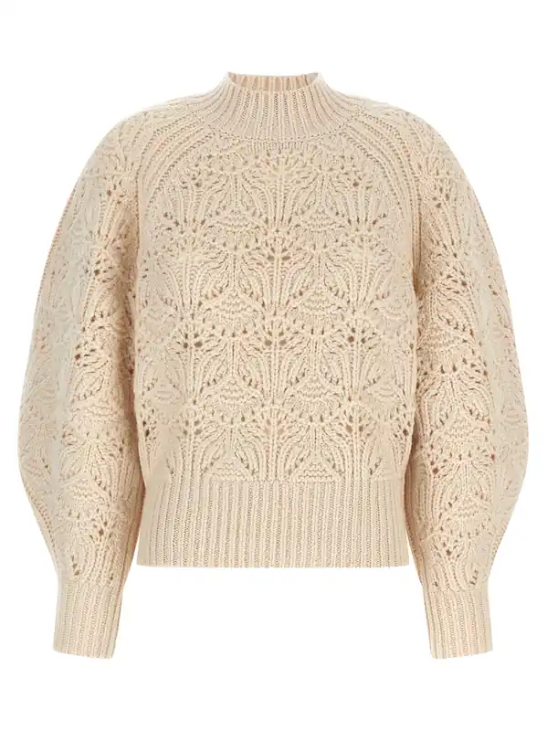 Hypnotic Cable Knit Sweaters And Cardigans Beige - Zimmermann
