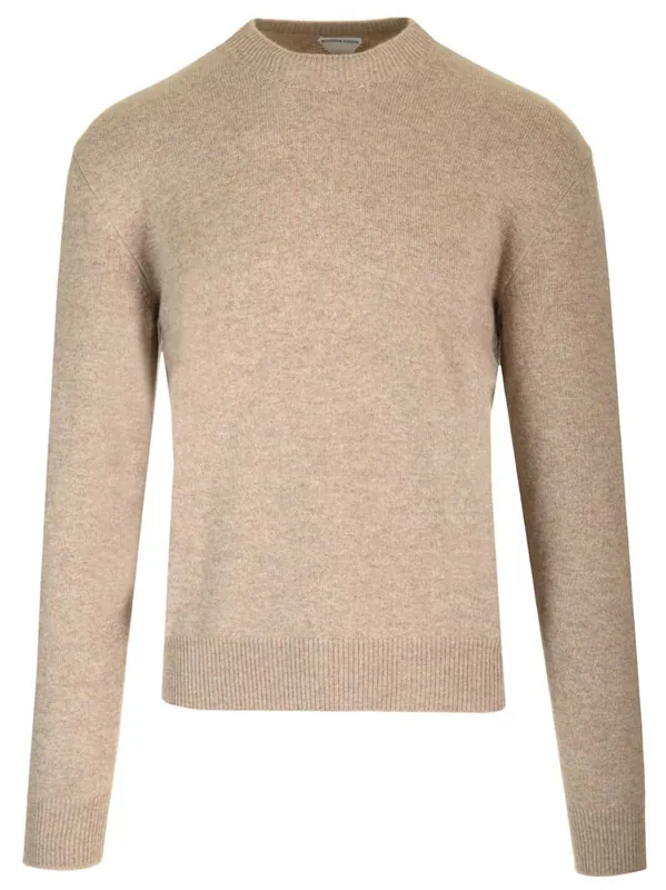 Cashmere Sweater Knitwear Beige - Bottega Veneta