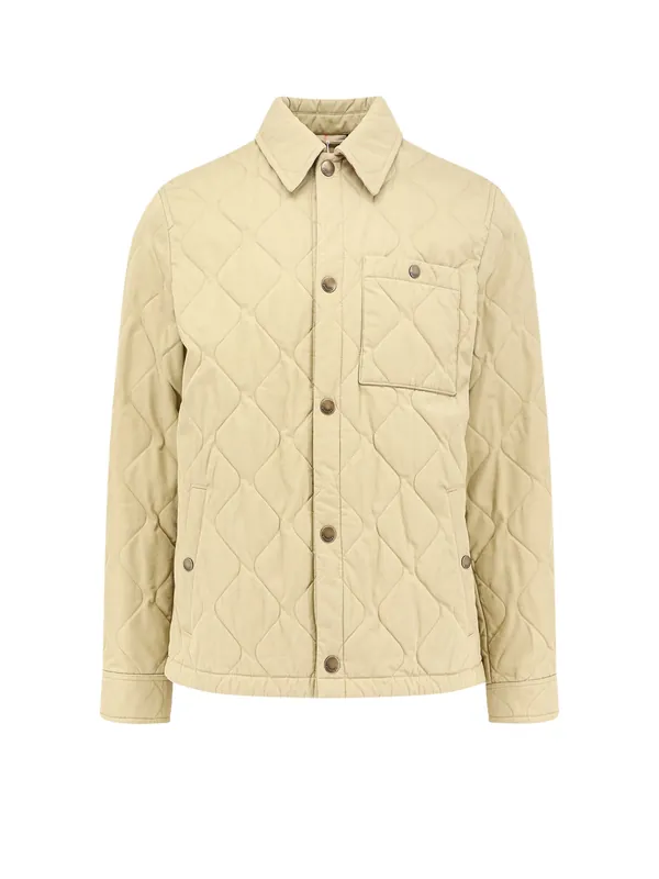 Cotton Padded Jacket - Burberry