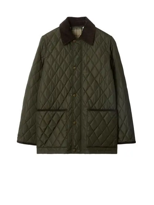 Broadway Quilted Nylon Jacket - Burberry