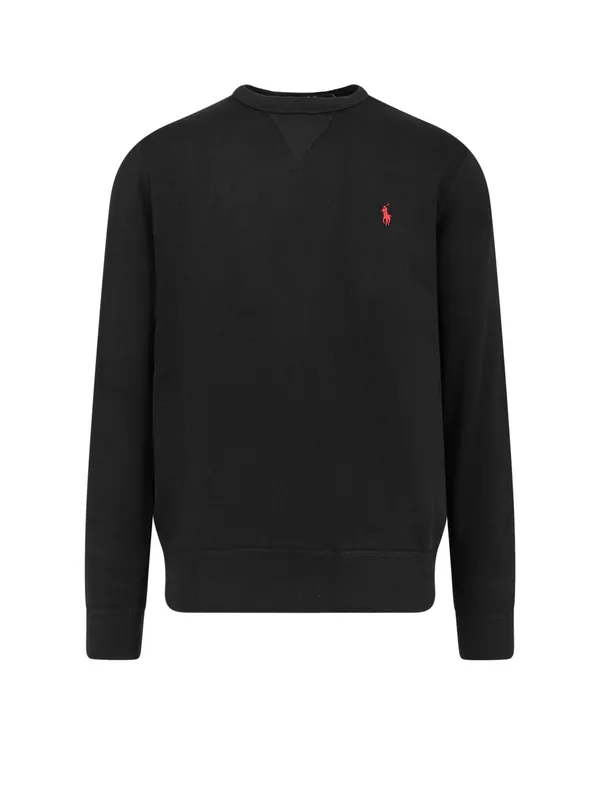 Cotton Blend Sweater With Logo - Polo Ralph Lauren