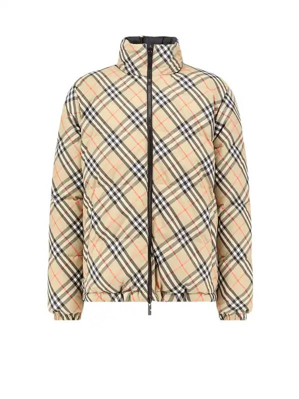 Snowdon Traditional Check Reversible Jacket - Burberry