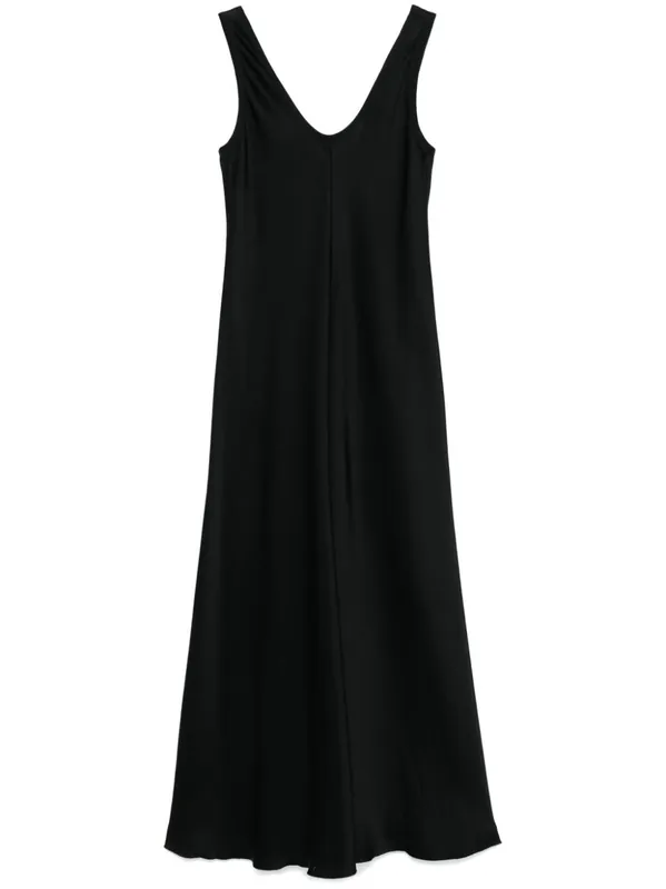 Satin Long Dress - Forte_Forte