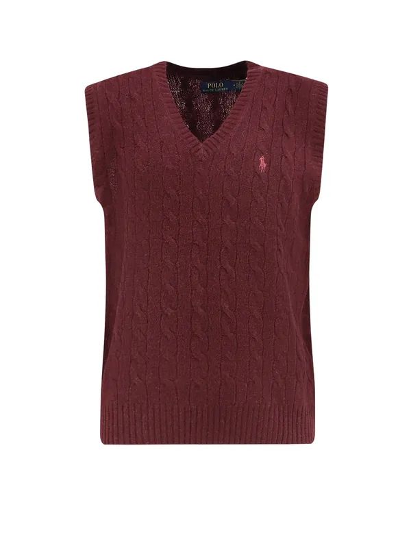Cable Knit Wool And Cashmere Vest - Polo Ralph Lauren