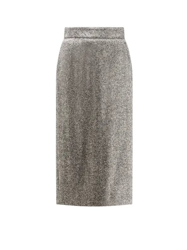 Virgin Wool Midi Pencil Skirt - Dolce & Gabbana