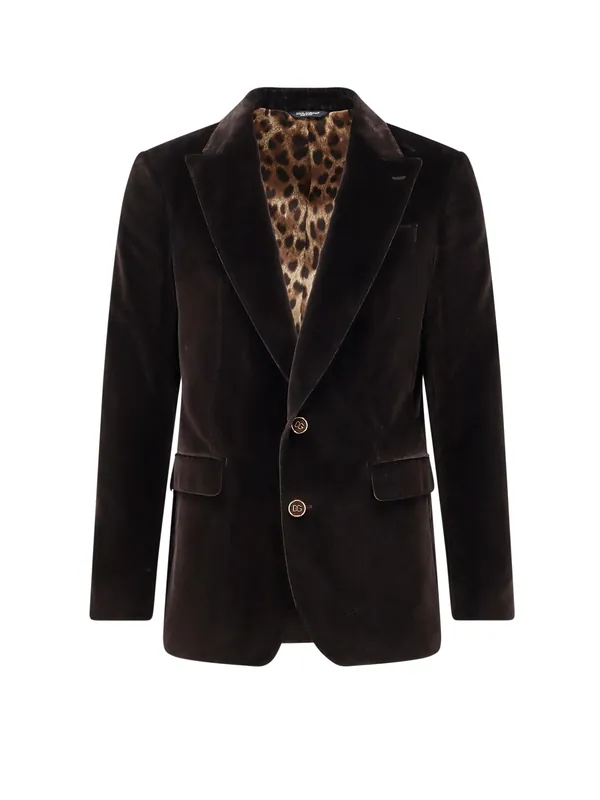 Velvet Blazer - Dolce & Gabbana