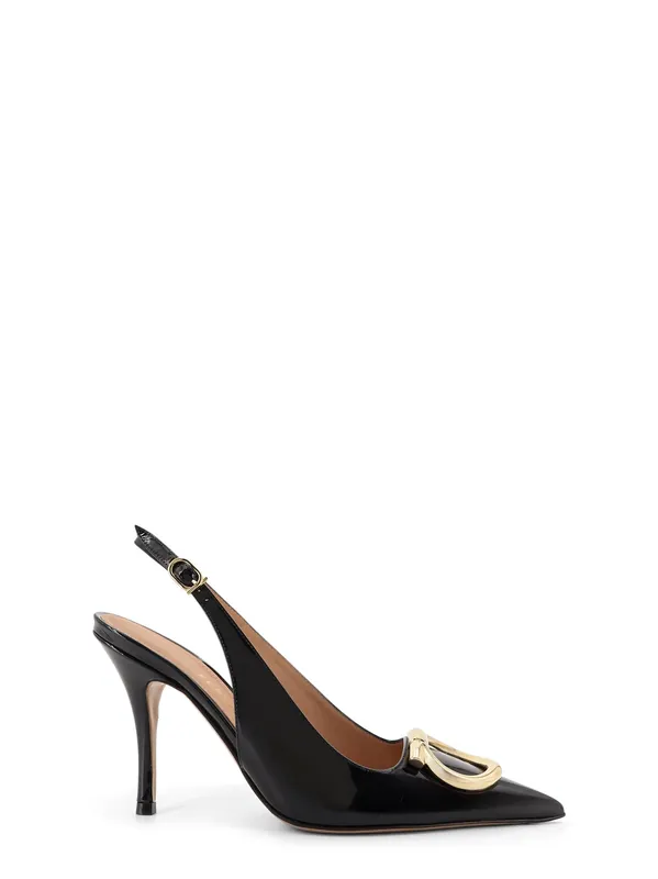 Sara Patent Leather Slingback Pumps - Ferragamo