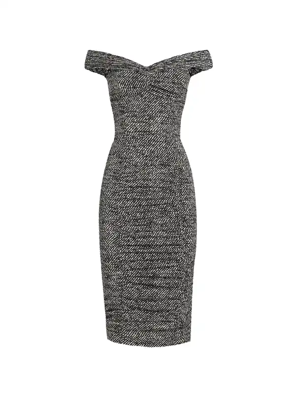 Silk Midi Dress - Dolce & Gabbana