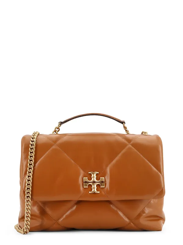 Kira Metelassé Leather Shoulder Bag - Tory Burch