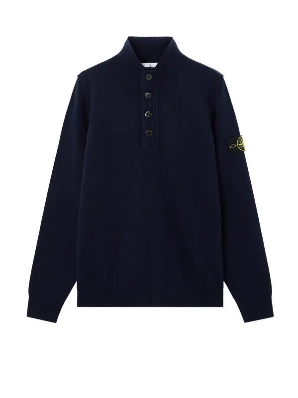 Wool Blend Sweater - Stone Island