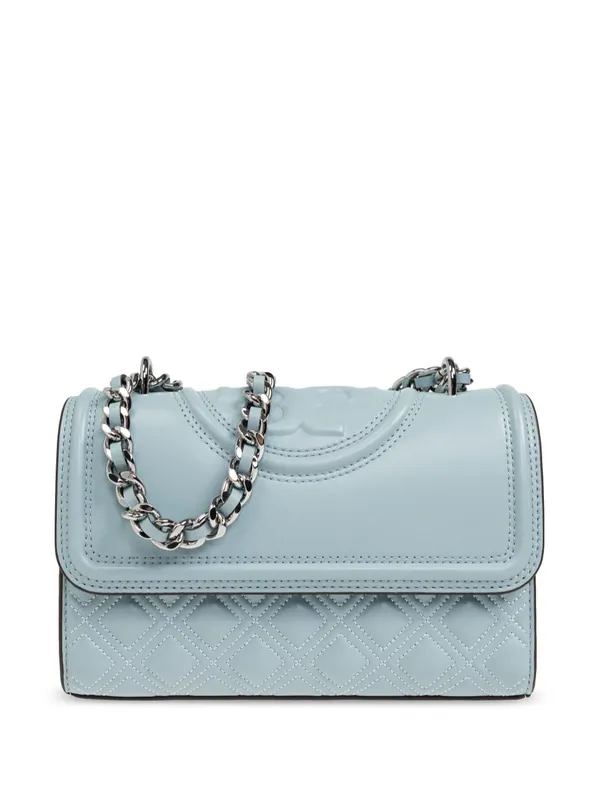 Fleming Small Leather Shoulder Bag - Tory Burch