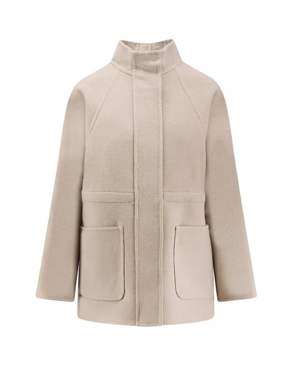 Virgin Wool Coat - Fendi
