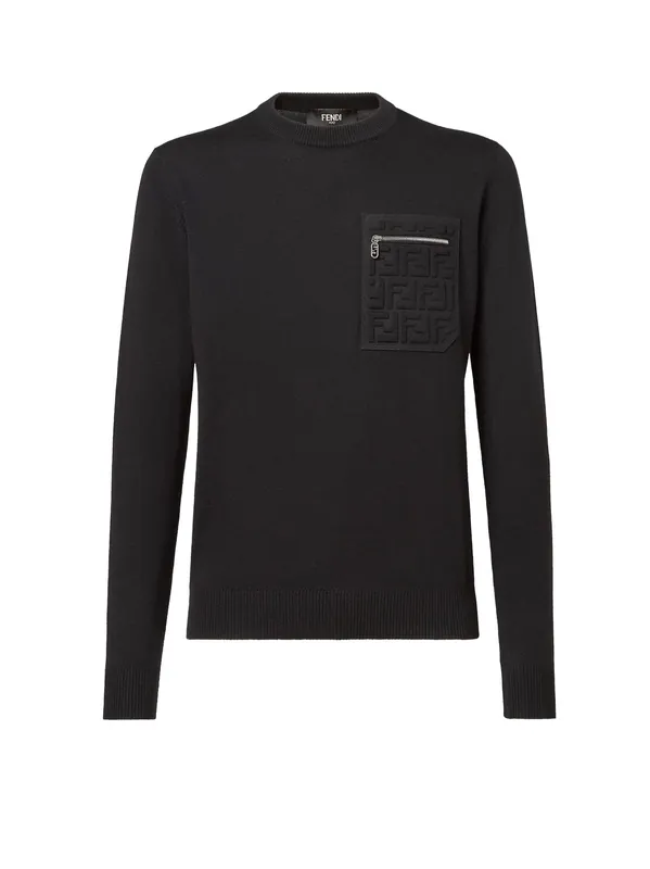 Virgin Wool Sweater - Fendi