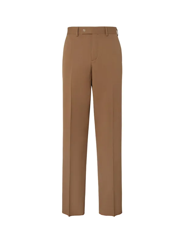 Virgin Wool Trousers - Fendi