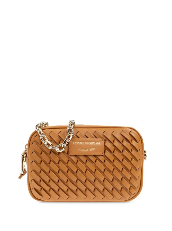 Leahter Camera Bag - Emporio Armani Exclusive