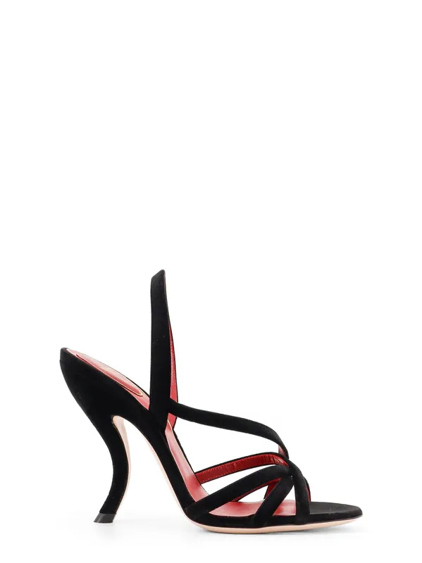 Valentino Garavani Velvet Sandals