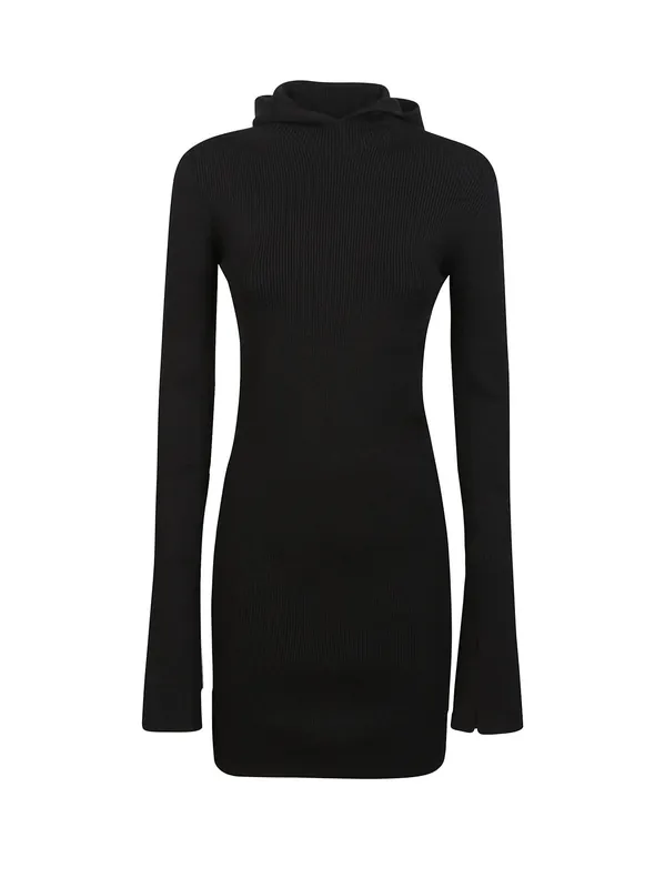 Wool Blend Short Dress - Fendi