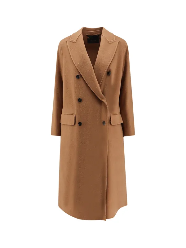 Arianna Db Wool Coat - Palto
