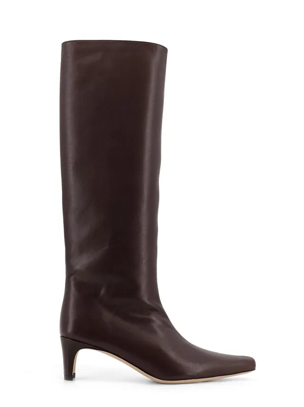 Wally Leather Boots - Staud