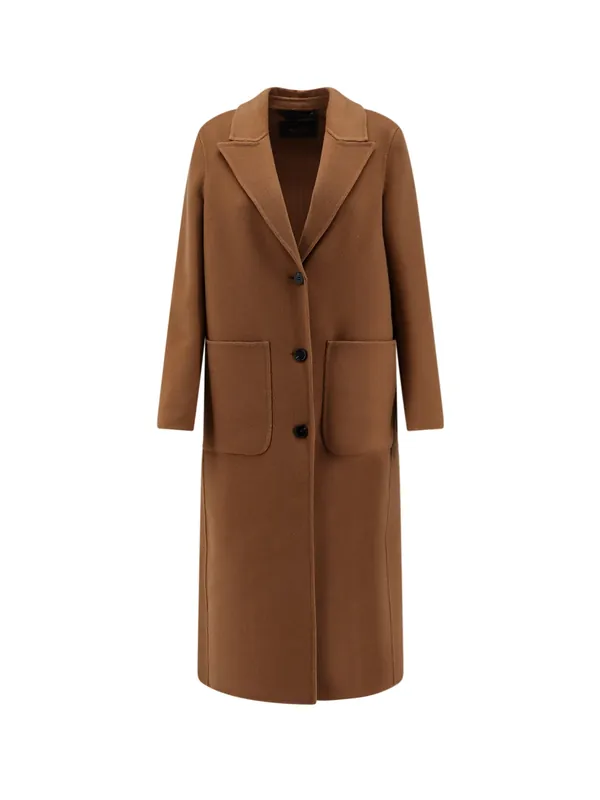 Elsa Db Wool Coat - Palto