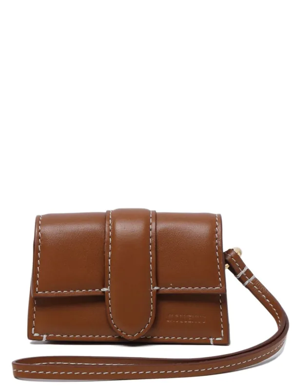 Le Porte Bambino Leather Pouch - Jacquemus