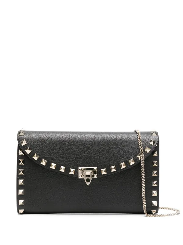 Leather Rockstud Mini Bag With Strap - Valentino Garavani