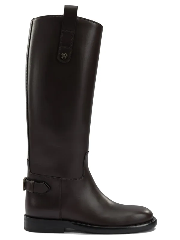 Cavalier Boots And Ankle Boots Brown - Burberry