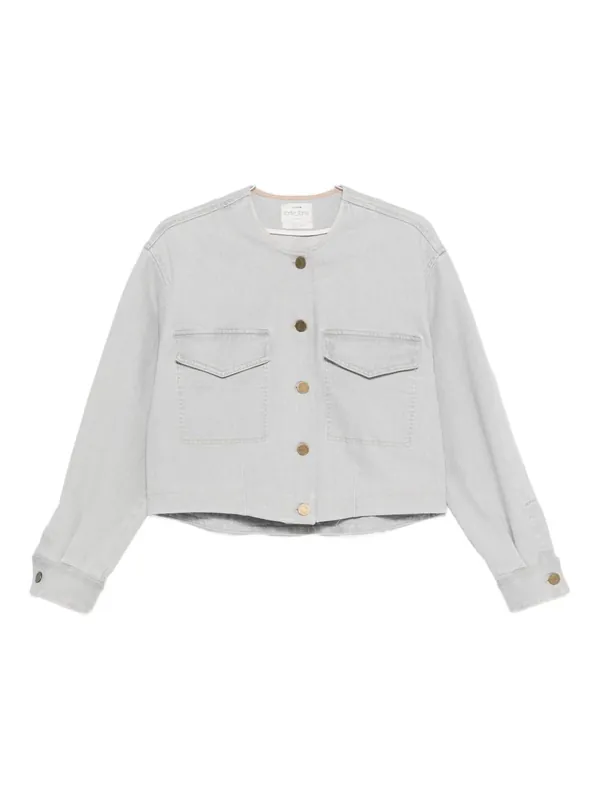 Denim Cotton Overshirt - Forte_Forte