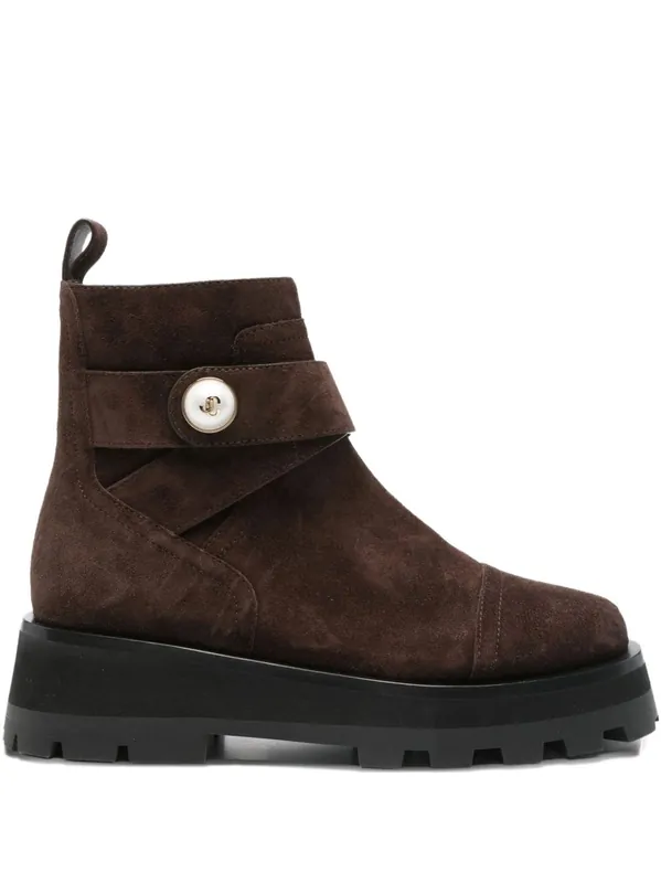 Meena Suede Leather Boots - Jimmy Choo