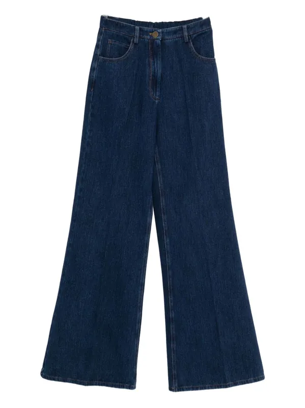 Flared Denim Jeans - Forte_Forte