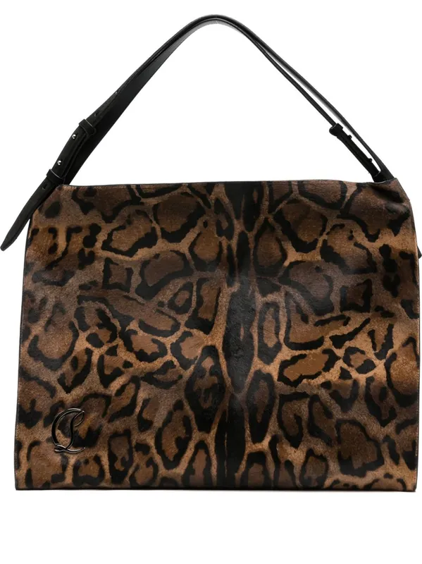 Baggy Leather Shoulder Bag - Christian Louboutin