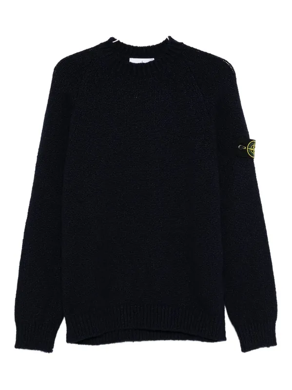 Wool Crewneck Sweater - Stone Island