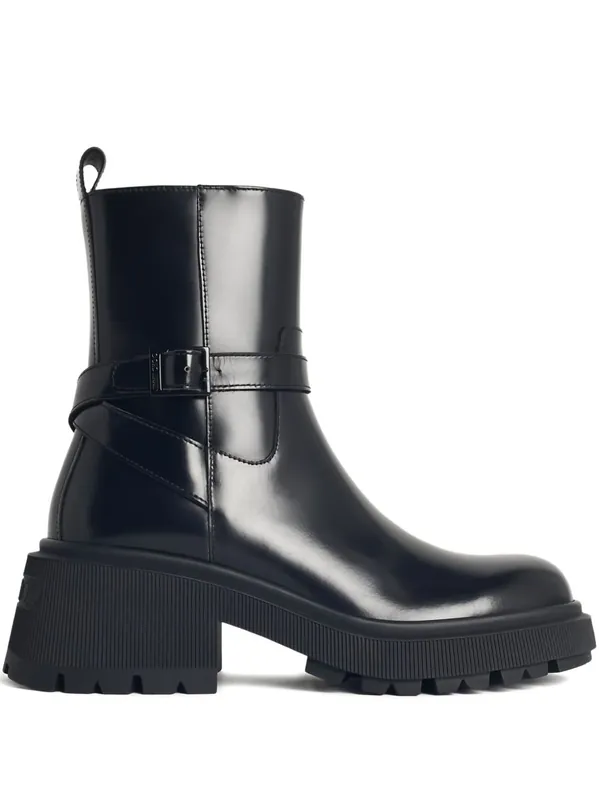 Conny Leather Boots - Jimmy Choo