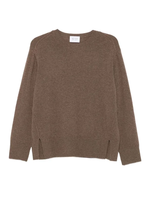Cashmere Crewneck Sweater - Beyou